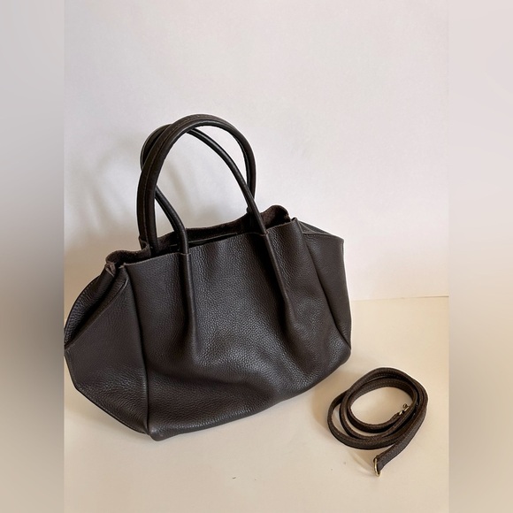 Oliveve “Zoe” Tote Bag- Chocolate Brown